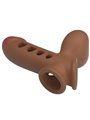 Pretty Love Tyronn - Brown Silicone Sleeve with Airbag