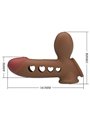 Pretty Love Tyronn - Brown Silicone Sleeve with Airbag