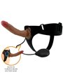 Pretty Love Kyton - Mulatto Strap-On with 19cm Squirting Dildo