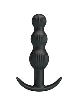 Pretty Love Sidney - Vibratore Anale in Silicone 10 Vibrazioni Nero