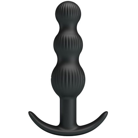 Pretty Love Sidney - Vibratore Anale in Silicone 10 Vibrazioni Nero