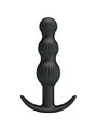 Pretty Love Sidney - Vibratore Anale in Silicone 10 Vibrazioni Nero