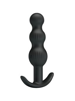 Pretty Love Sidney - Vibratore Anale in Silicone 10 Vibrazioni Nero