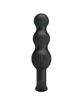 Pretty Love Sidney - Vibratore Anale in Silicone 10 Vibrazioni Nero