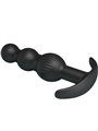Pretty Love Sidney - Vibratore Anale in Silicone 10 Vibrazioni Nero