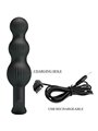 Pretty Love Sidney - Black Silicone Anal Vibrator 10 Modes
