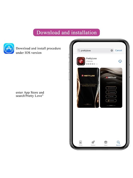 Pretty Love Leviathan - Purple Silicone App-Controlled Egg