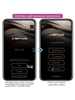 Pretty Love Leviathan - Purple Silicone App-Controlled Egg