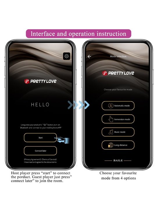 Pretty Love Leviathan - Purple Silicone App-Controlled Egg