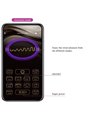 Pretty Love Leviathan - Purple Silicone App-Controlled Egg