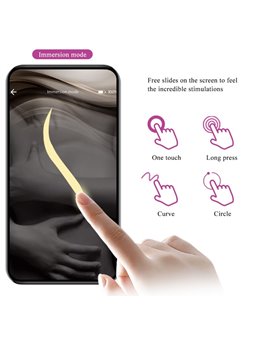 Pretty Love Leviathan - Ovetto Vibrante in Silicone Viola con App