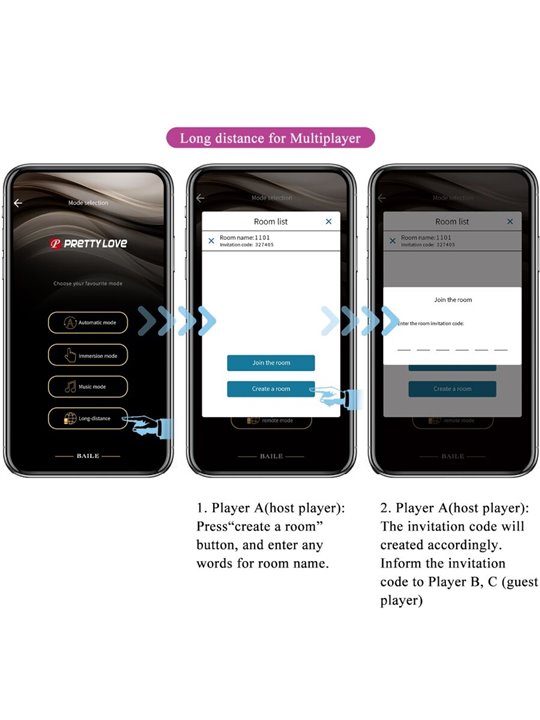 Pretty Love Leviathan - Purple Silicone App-Controlled Egg