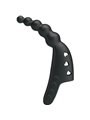 Pretty Love Jordin - Vibratore da Dito in Silicone 10 Vibrazioni Nero