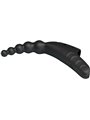 Pretty Love Jordin - Vibratore da Dito in Silicone 10 Vibrazioni Nero