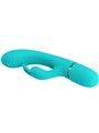 Pretty Love Scocco - Green Silicone Rabbit Vibrator 10 Modes