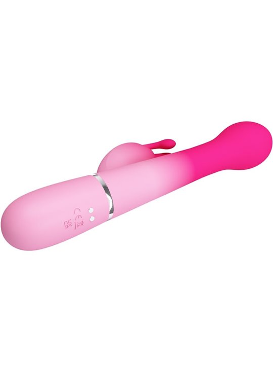Pretty Love Dejon - Up & Down Pink Rabbit Vibrator Multi-Function