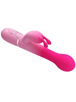 Pretty Love Dejon - Vibratore Rabbit Multifunzione Up & Down Rosa