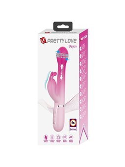 Pretty Love Dejon - Up & Down Pink Rabbit Vibrator Multi-Function