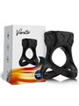 Armony - Anello Fallico Vibrante e Multiposizione Nero
