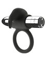 Black&Silver- Burton Rechargeable Ring 10 Vibration Modes