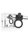 Black&Silver- Burton Rechargeable Ring 10 Vibration Modes