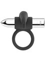Black&Silver- Burton Rechargeable Ring 10 Vibration Modes