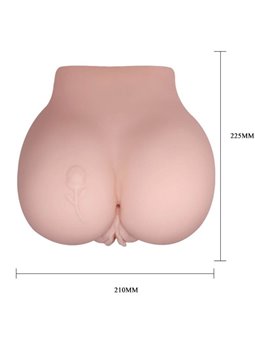 Crazy Bull 3 - Masturbatore Uomo Vibrante Busto con Ano e Vagina Realistici
