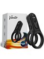 Armony Vibrator - Doppio Anello Fallico Vibrante Nero