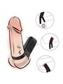 Armony Vibrator - Doppio Anello Fallico Vibrante Nero