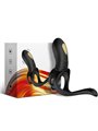 Armony - Joy Jumper Anello Fallico Vibrante con Plug Anale e Telecomando Nero