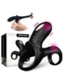 Armony - Ranger Double Vibrator Ring for Couples Black