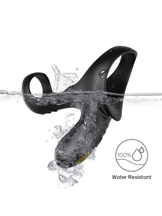 Armony - Ranger Double Vibrator Ring for Couples Black