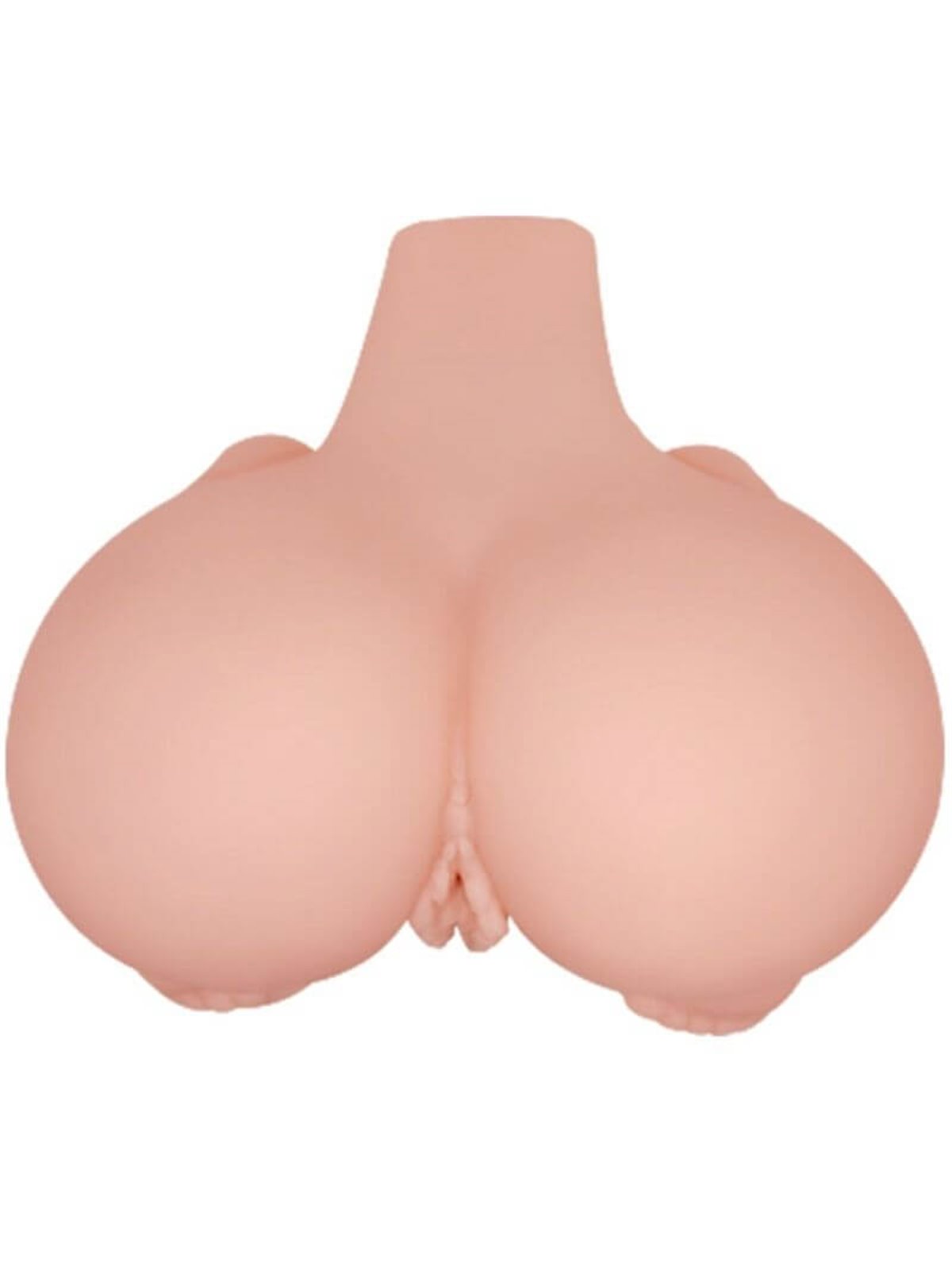 Crazy Bull Doggy - Masturbatore Vibrante Busto con Ano e Vagina Realistici