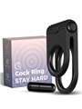 Armony - Twins Double Vibrator Ring for Couples Black