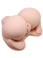 Crazy Bull Doggy - Masturbatore Vibrante Busto con Ano e Vagina Realistici