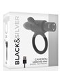 Black&Silver- Cameron Black Rechargeable Ring