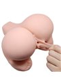 Crazy Bull Doggy - Masturbatore Vibrante Busto con Ano e Vagina Realistici