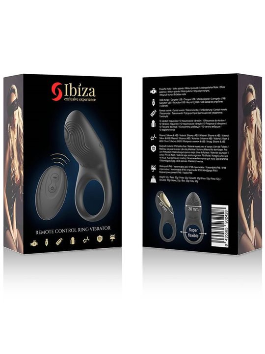 Ibiza - Full Contact Remote Control Vibrating Ring