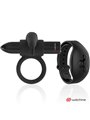 Black&Silver- Burton Remote Control Cockring Watchme