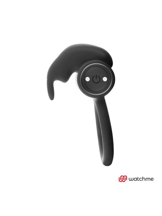 Black&Silver- Burton Remote Control Cockring Watchme