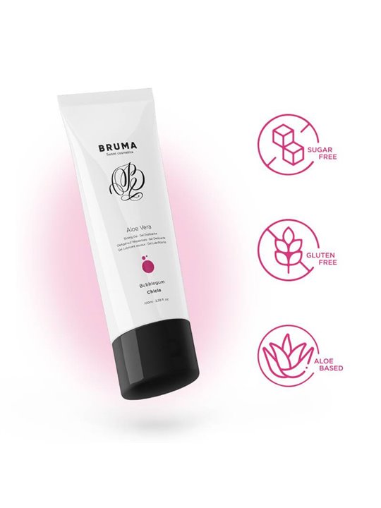 Bruma - Lubrificante Intimo a Base Acqua con Aloe Vera Gusto Bubblegum 100 ML
