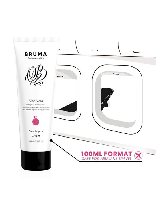 Bruma - Lubrificante Intimo a Base Acqua con Aloe Vera Gusto Bubblegum 100 ML