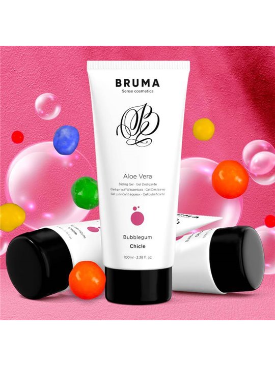 Bruma - Lubrificante Intimo a Base Acqua con Aloe Vera Gusto Bubblegum 100 ML