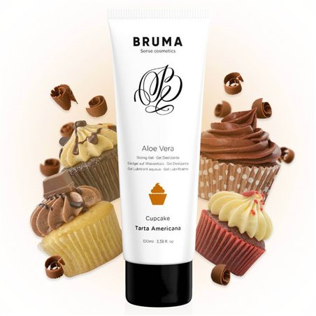 Bruma - Lubrificante Intimo a Base Acqua con Aloe Vera Gusto Cupcake 100 ML