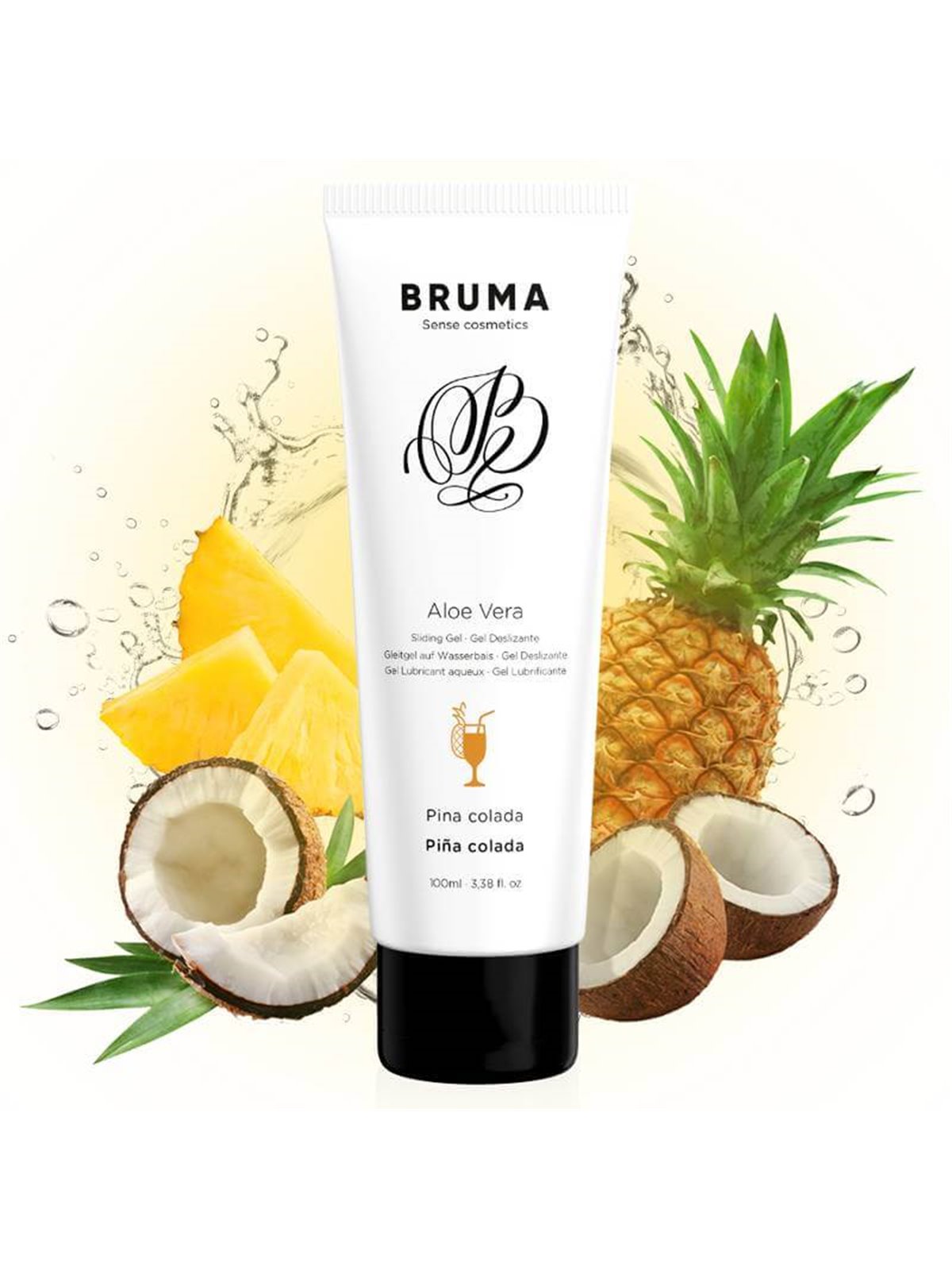 Bruma - Lubrificante Intimo a Base Acqua con Aloe Vera Gusto Pina Colada 100 ML