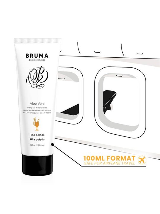 Bruma - Lubrificante Intimo a Base Acqua con Aloe Vera Gusto Pina Colada 100 ML