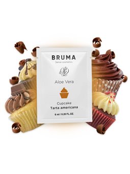 Bruma - Lubrificante Intimo a Base Acqua con Aloe Vera Gusto Cupcake 6 ML