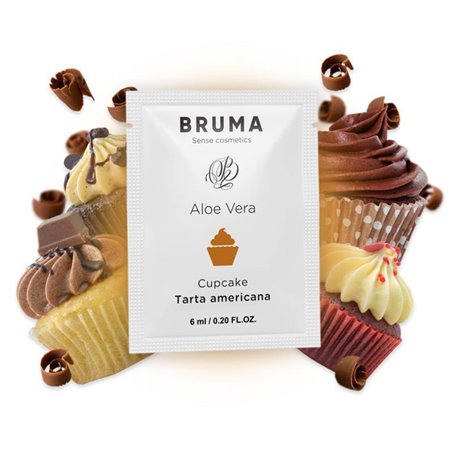 Bruma - Lubrificante Intimo a Base Acqua con Aloe Vera Gusto Cupcake 6 ML