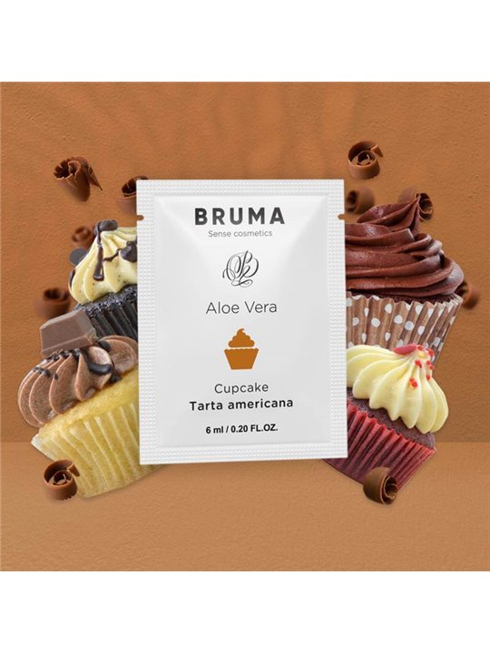 Bruma - Lubrificante Intimo a Base Acqua con Aloe Vera Gusto Cupcake 6 ML