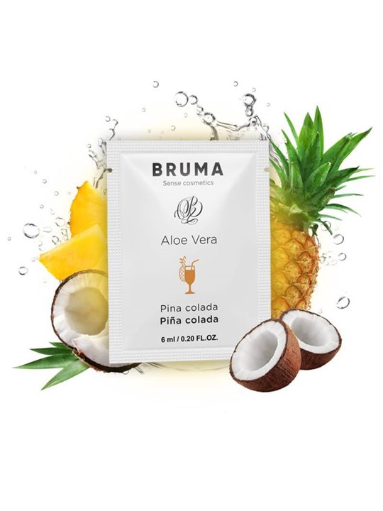 Bruma - Lubrificante Intimo a Base Acqua con Aloe Vera Gusto Pina Colada 6 ML